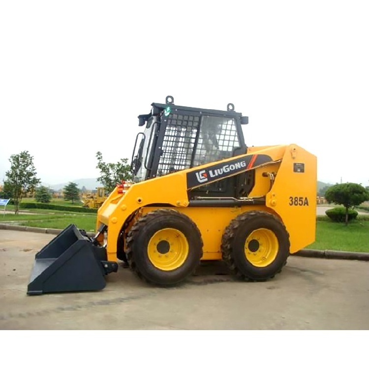 Chinese mini skid steer loader CLG365 snow plow for skid truck