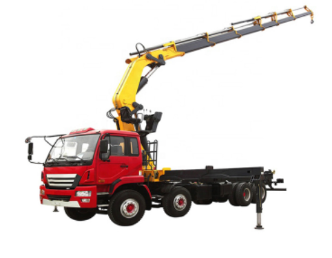 China Product SPK55502 Lifting Crane Equipment Rated Capacity 20 ton 20.6m Truck Knuckle Small Lifting Boom Crane