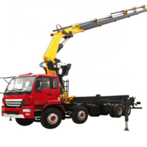 China Product SPK55502 Lifting Crane Equipment Rated Capacity 20 ton 20.6m Truck Knuckle Small Lifting Boom Crane