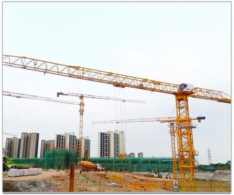 26 tons China Tower Crane 86m luffing tower crane price Widely Used in Building for sale in Dubai