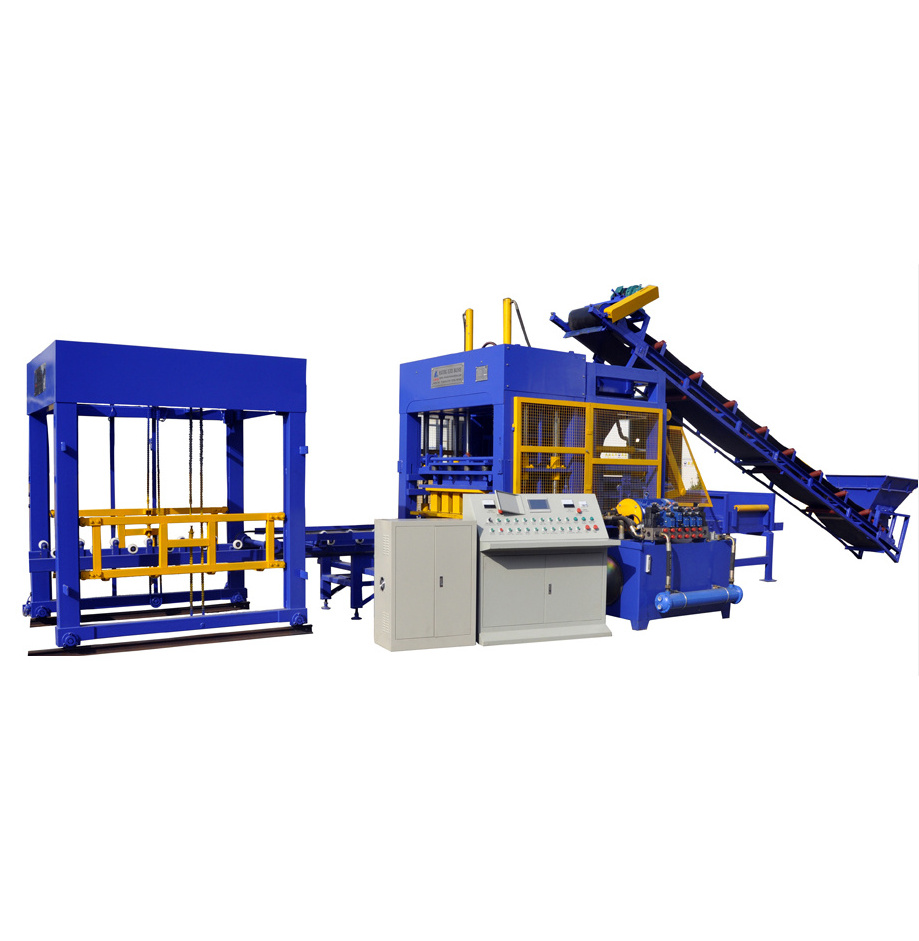 Road Pave Block Making Machine QT8-15 Semi Automatic Block Making Machine