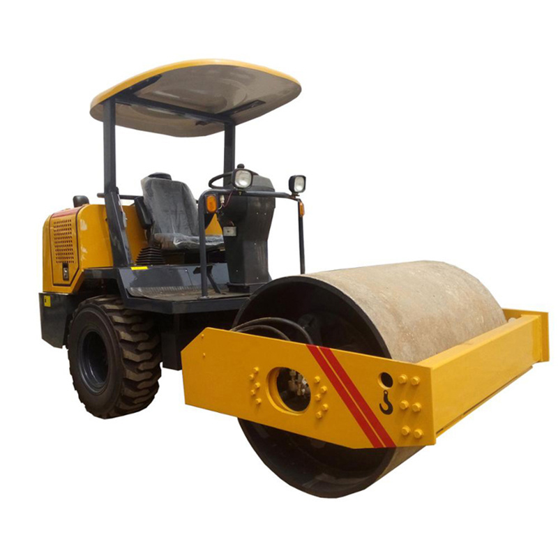 Mini 5 Ton Single Cylinder Vibratory Compactor Road Roller