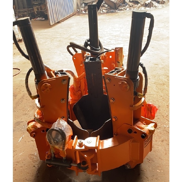 Tree transplanting machine C40 excavator skid loader attachments