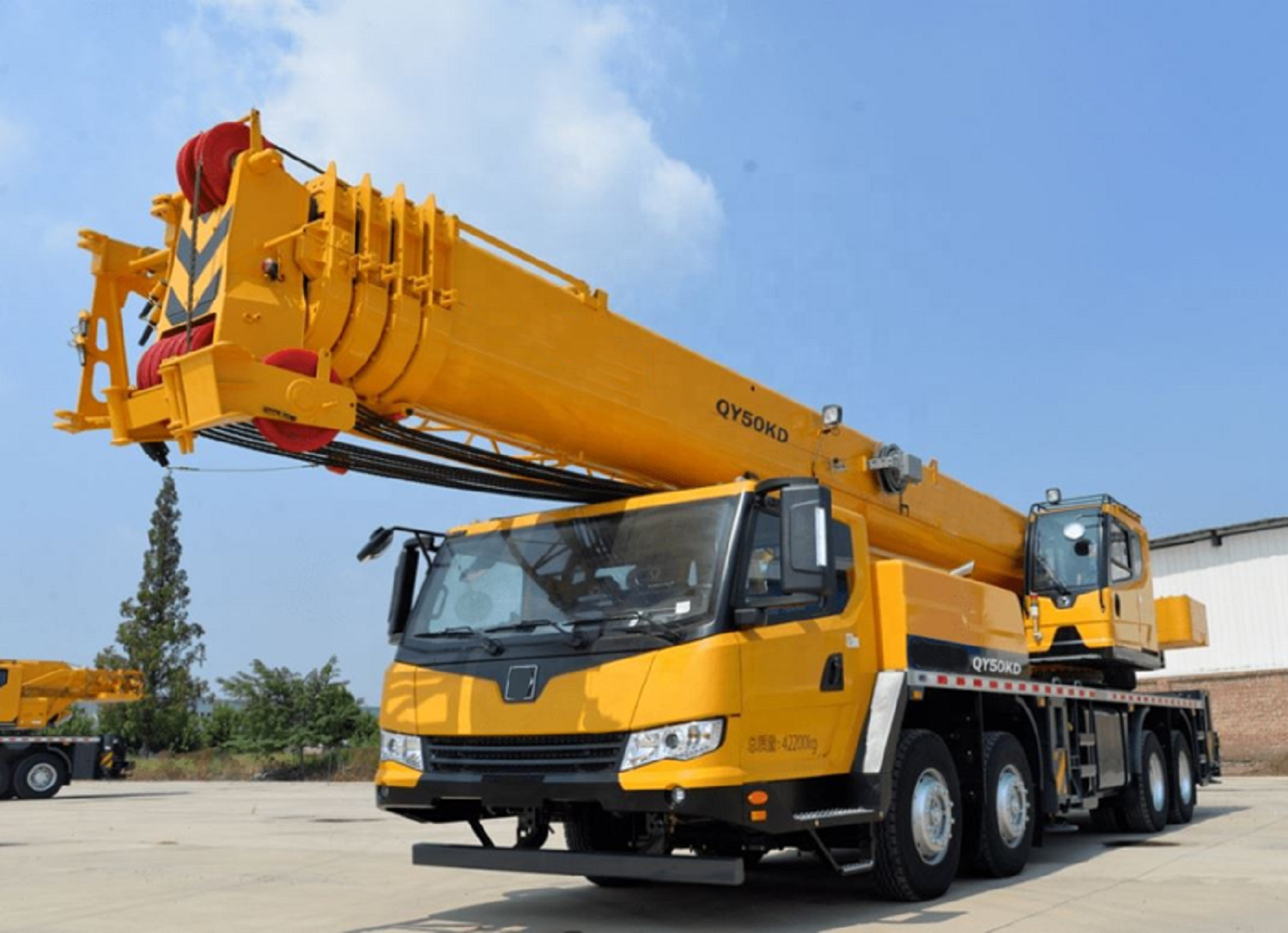 Chinese Famous Brand Earth-moving Machinery Wheeled Mobile Crane 50T QY50KD Truck Crane QY25K5A 25 Tons Crane Truck