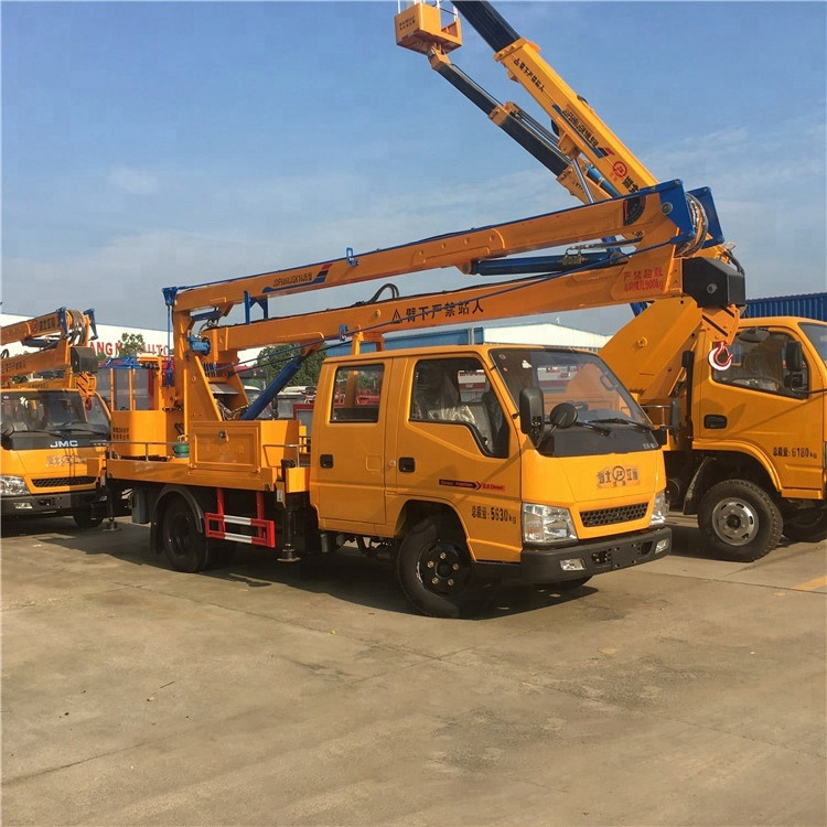 Urban Road Construction Vehicles 16m Mobile Elevating Aerial Work Platform High Altitude Operation Truck Made in China