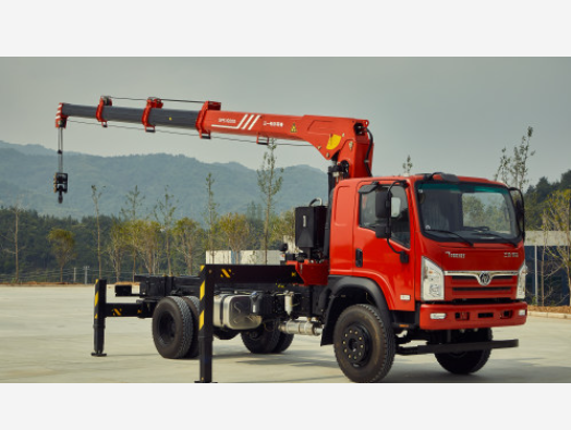 China Product SPK55502 Lifting Crane Equipment Rated Capacity 20 ton 20.6m Truck Knuckle Small Lifting Boom Crane