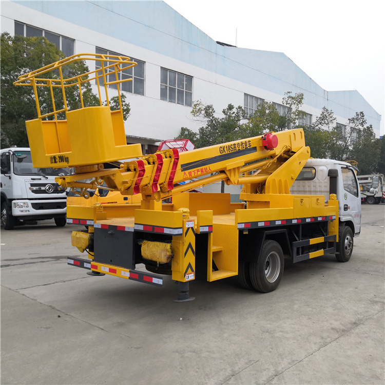 Urban Road Construction Vehicles 16m Mobile Elevating Aerial Work Platform High Altitude Operation Truck Made in China