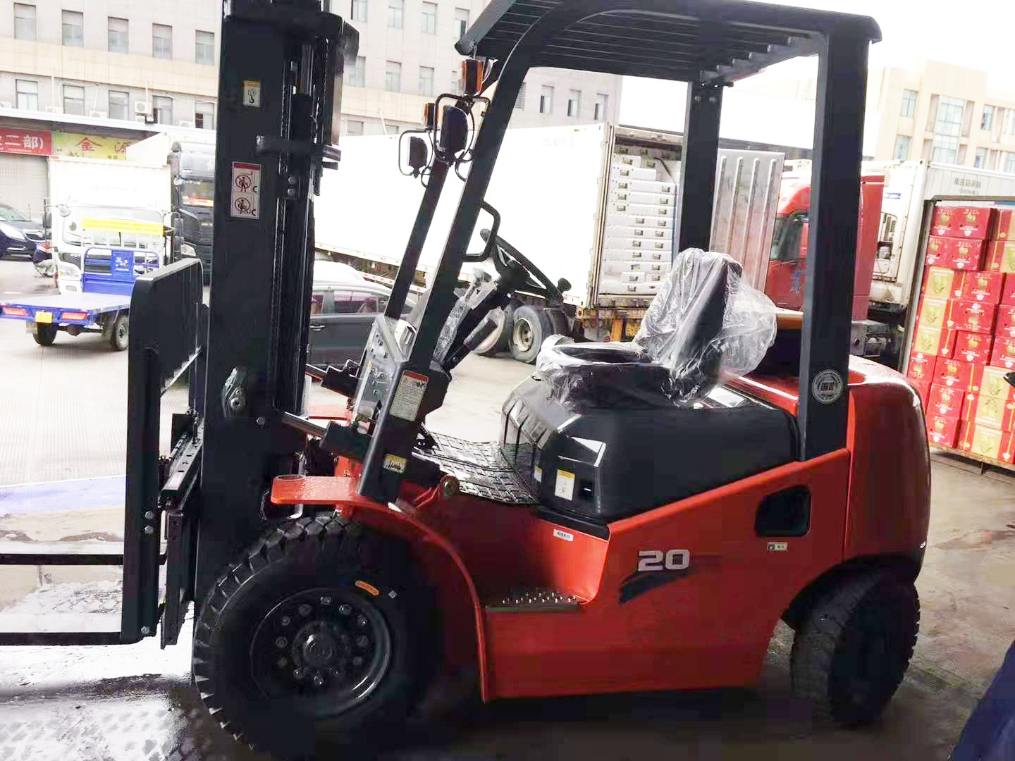 HELI forklifts CPCD20 2 TON Diesel Forklift Truck Automatic Transmission for sale