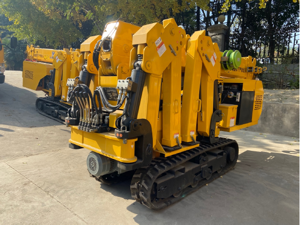 Lifting machinery 3 Ton Mini Crawler spider crane Mini spider crane ZQS21-4