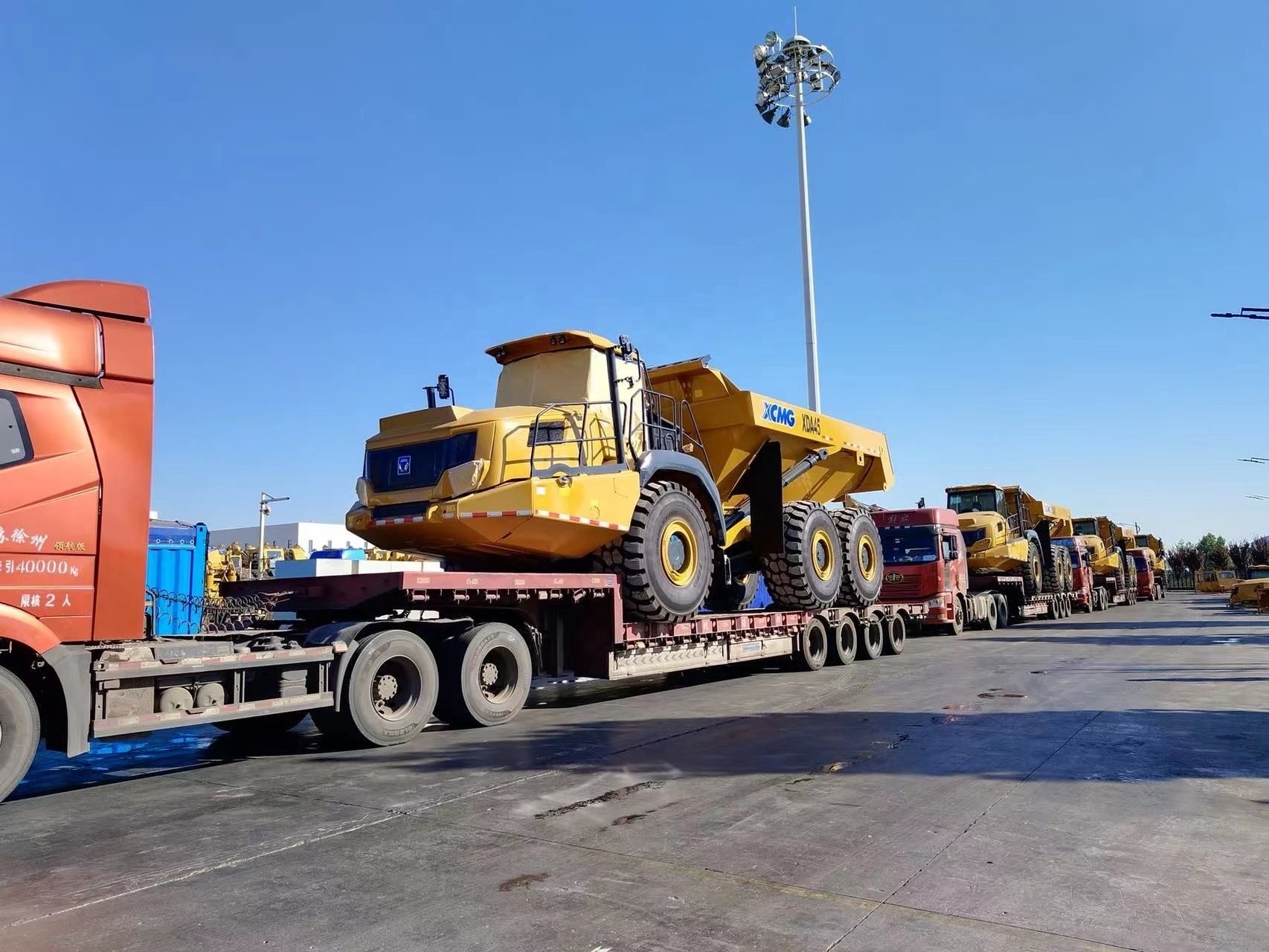 Xuzhou 45 tons 6X6 New Articulated Dump Truck XDA45 for sale