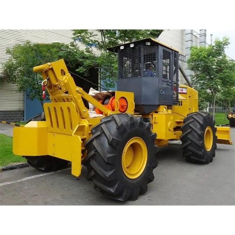 China New XC360 Small Skidder Loader with Winch