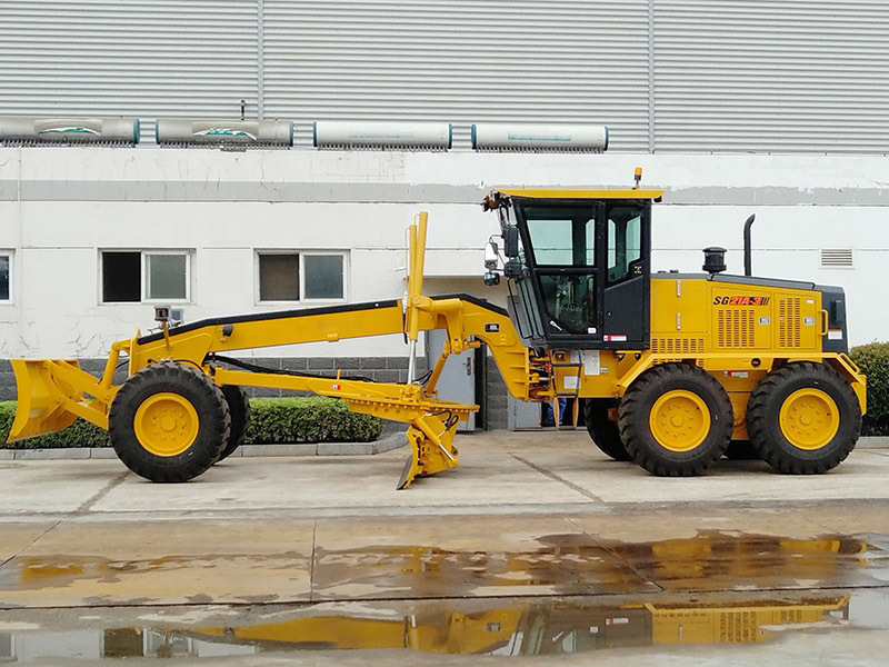 Chinese Manufacturer Laser Grader SG21A-3 Widely Used 210HP Motor Grader with Parts Sale In Ecuador Argentine