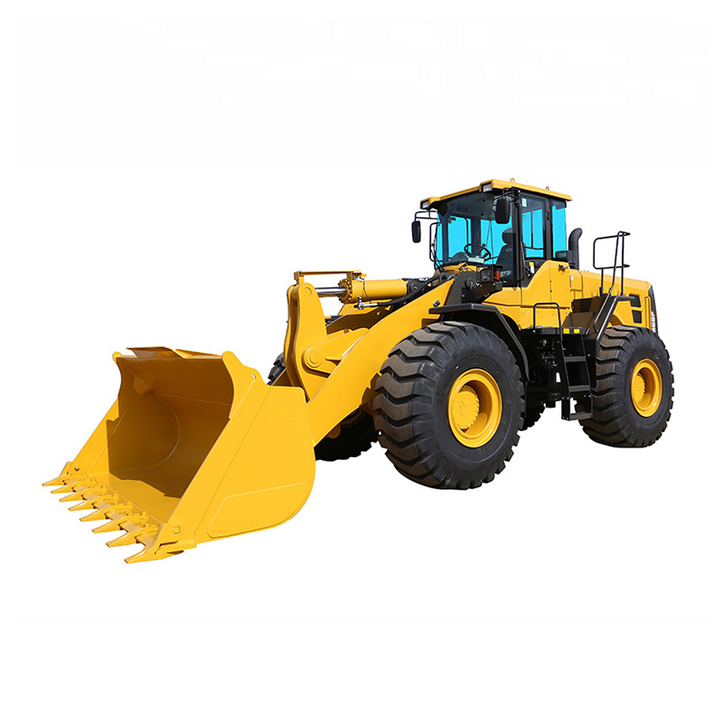 Brand Snow Removal Equipment 1.6 Ton Small Wheel Loader LG918 With Snow Bucket Blade And Blower