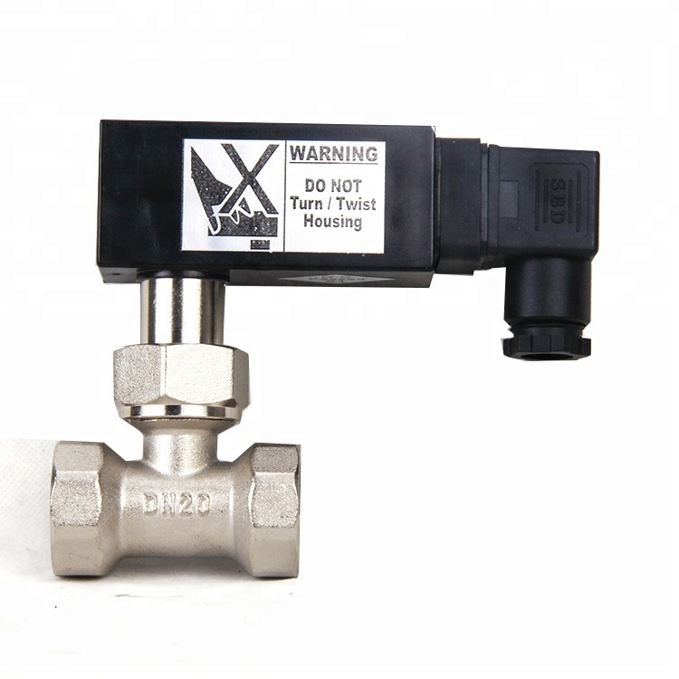 Automatic paddle flow brass water flow switch