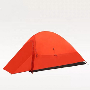 Acome Outdoor camping lightweight 20D silica gel four season aluminum wind-proof one person tent