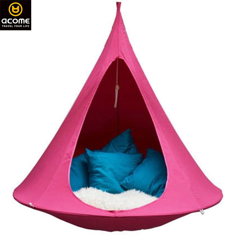 Acome Waterproof outdoor garden hanging chair teepee toy hammock tent