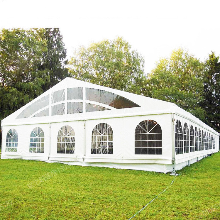 Acome Wholesale White Wedding 40x60 Party Tents Luxury Transparent Wedding Event Tent For 150 People