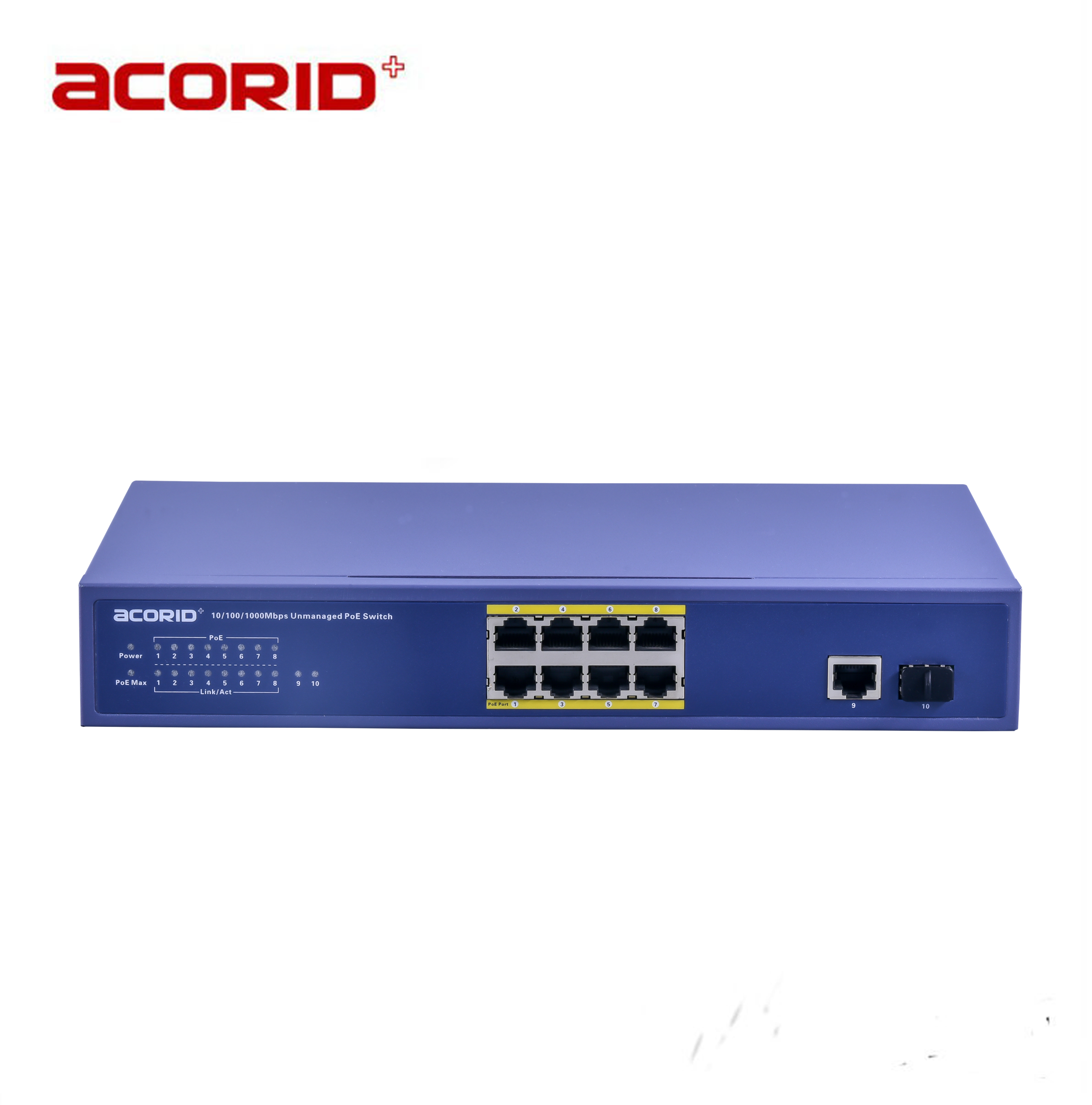 Ultra Power Acorid Extreme Networks 16 Ports PoE Switch Fast +2 10/100/1000M RJ45 Uplink Ports