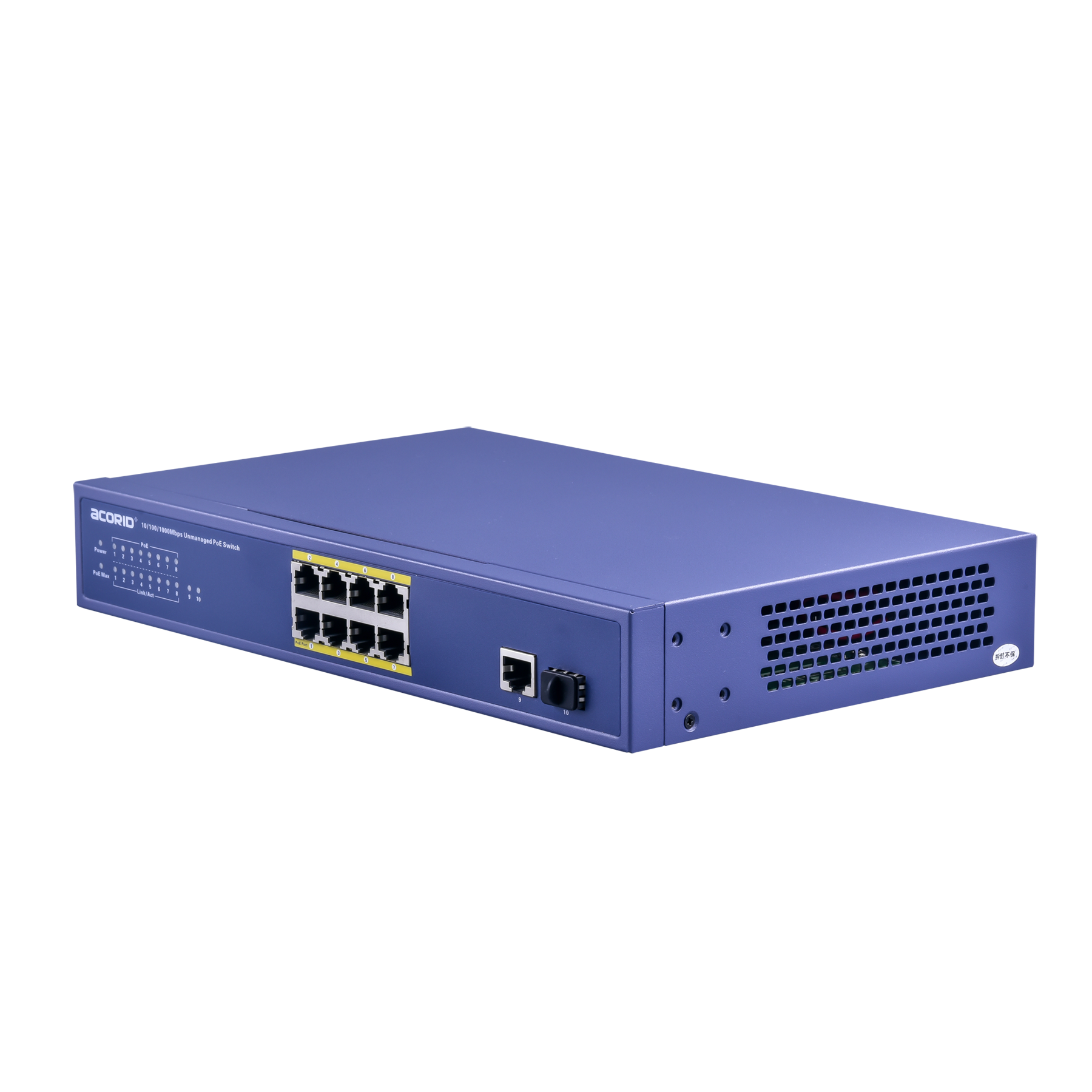 Ultra Power Acorid Extreme Networks 16 Ports PoE Switch Fast +2 10/100/1000M RJ45 Uplink Ports