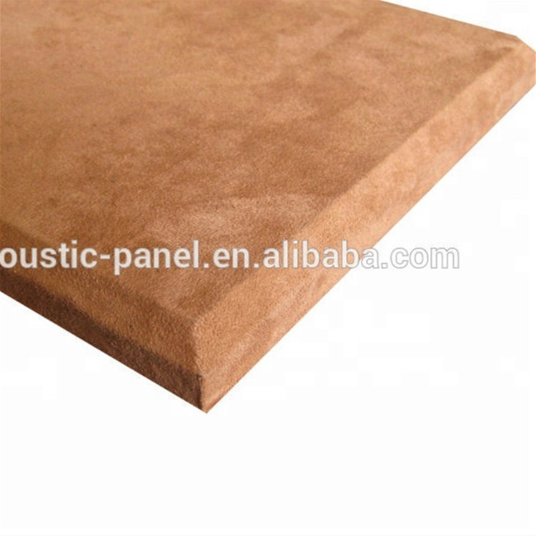 Velvet Sound Absorbing Fabric Covering Soundproof Decorative Acoustic Wall Panels