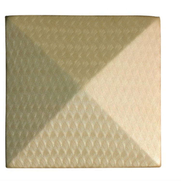 Studio White Leather Soundproof Foam Acoustic Wall Panel Yz-014