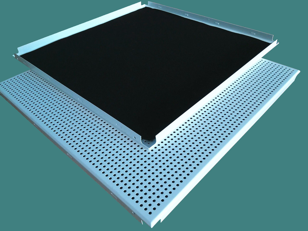 0.4-1.5mm Metal perforated Soundproof acoustic panel Metal Acoustic art perforated Panels For Conference Room Meeting Room