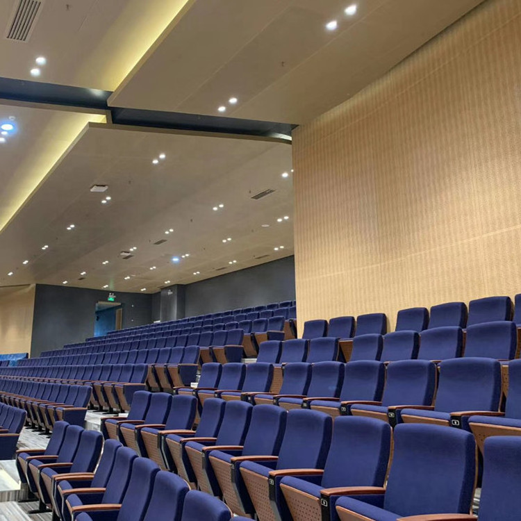 Interior Wood Paneling 4X8 Decorative Sound Absorbing Panels Perforated Wooden Acoustic Panel For Conference Hall