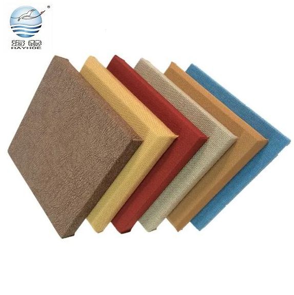 Hot Selling Sound Absorbing Wall Acoustic Panel Fabric Acoustic Panel for Recording Studio Fabric Wall