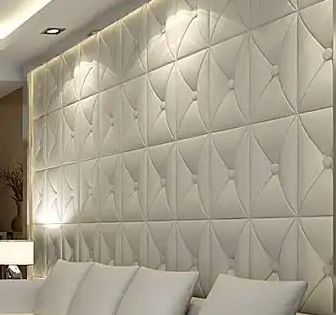 China Factory Custom Size Luxury Bedroom Background Soft Wallboard Upholstered Wall Panels