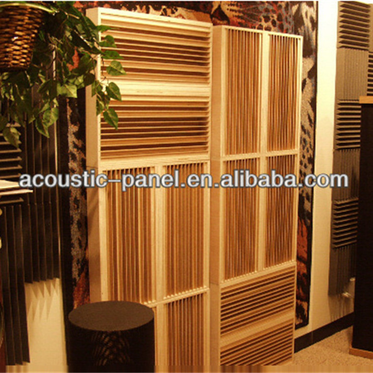 New Type Sound Diffusion Panel Wooden Acoustical Diffuser Panel 29 Step Sound Diffusers Acoustic Panel For Recording Studio