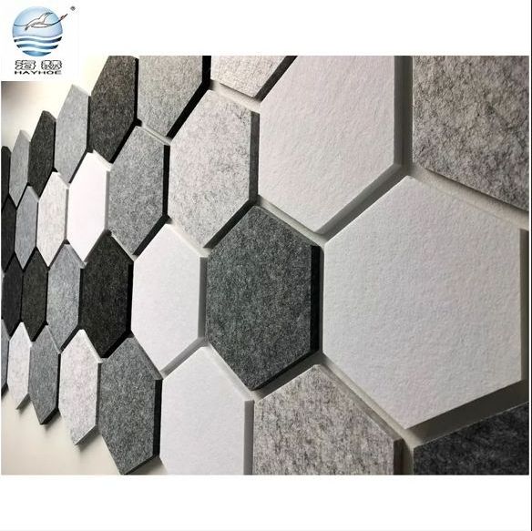 Best Selling Sound Reduction Polyester Fiber Acoustic Panels 3-25mm Decorative Waterproof Fireproof Acoustic Ceiling Wall Panels