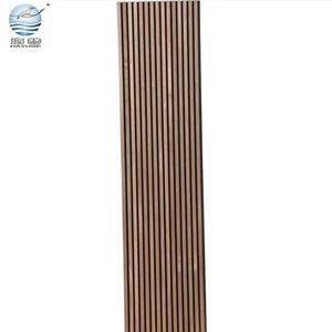 American Style Furniture Parts E0 Indooar Wall Decorative Wooden Slat Acoustic Panels for Interior Sound Absorption