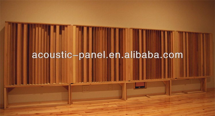 New Type Sound Diffusion Panel Wooden Acoustical Diffuser Panel 29 Step Sound Diffusers Acoustic Panel For Recording Studio