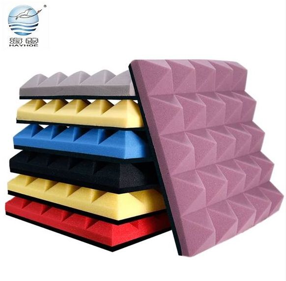 Factory Wholesales Noise Insulation Foam Sheet Pyramid Shape for Studio