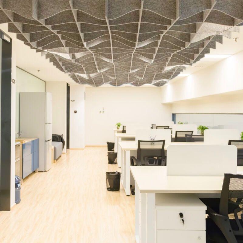 3d soundproof acoustic ceiling panels hanging panels design