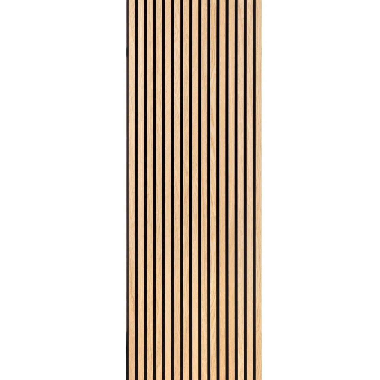 sound absorbing akupanels PET felt Wood Veneer Slat wall Panels for decoration