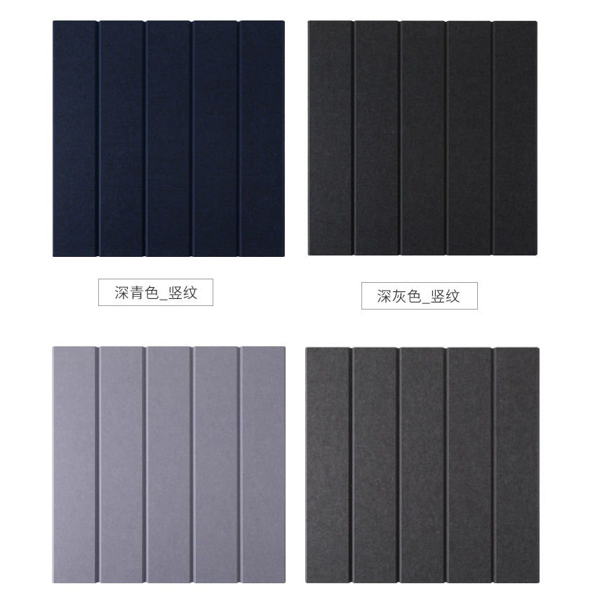 3d interior exterior decorative wall acoustic polyester sound absorbing panels ceiling covering decoration