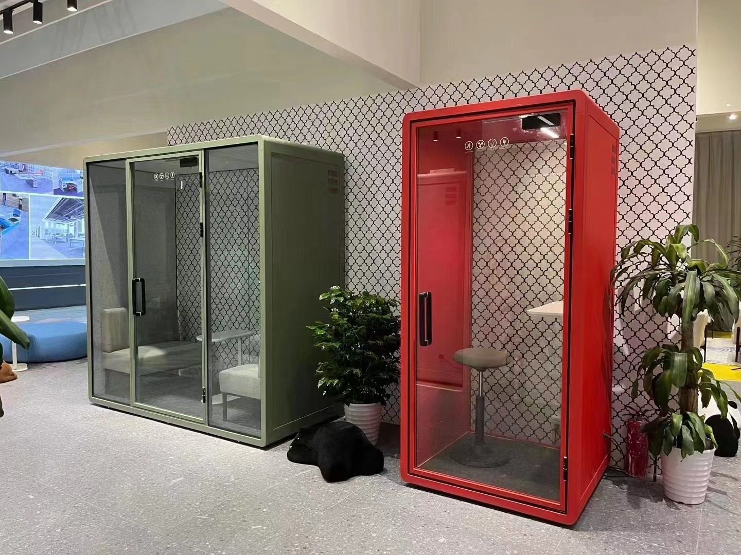 Office Pod Soundproof Phone Booth Sound Insulated Office Meeting Pod Silence Box For Work