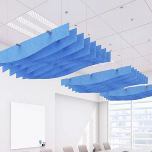 Decorative Ceiling tiles acoustic baffle ceilings PET acoustic panel