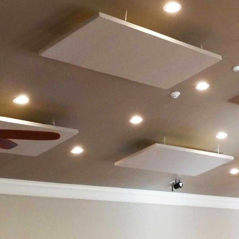 Decorative Ceiling tiles acoustic baffle ceilings PET acoustic panel