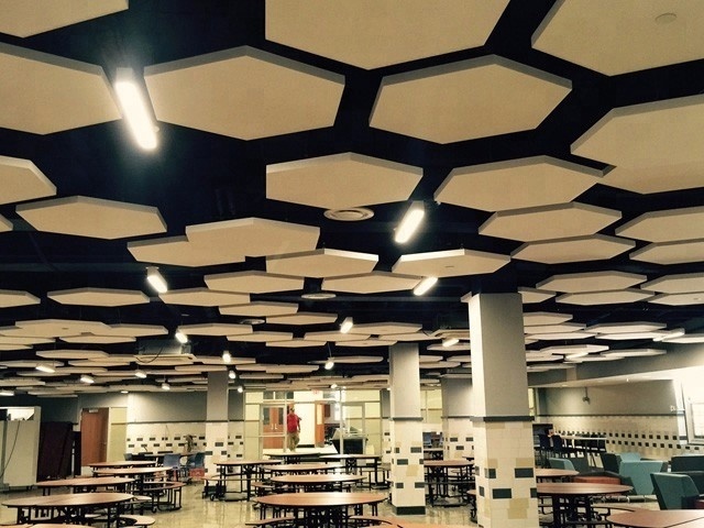 Acoustical ceiling panel design for house decor polyester acoustic panel acoustic foam ceiling