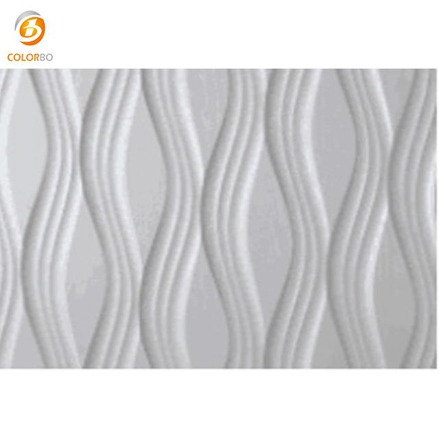 PVC Palace wave panel,MDF wall;3d wall panel design