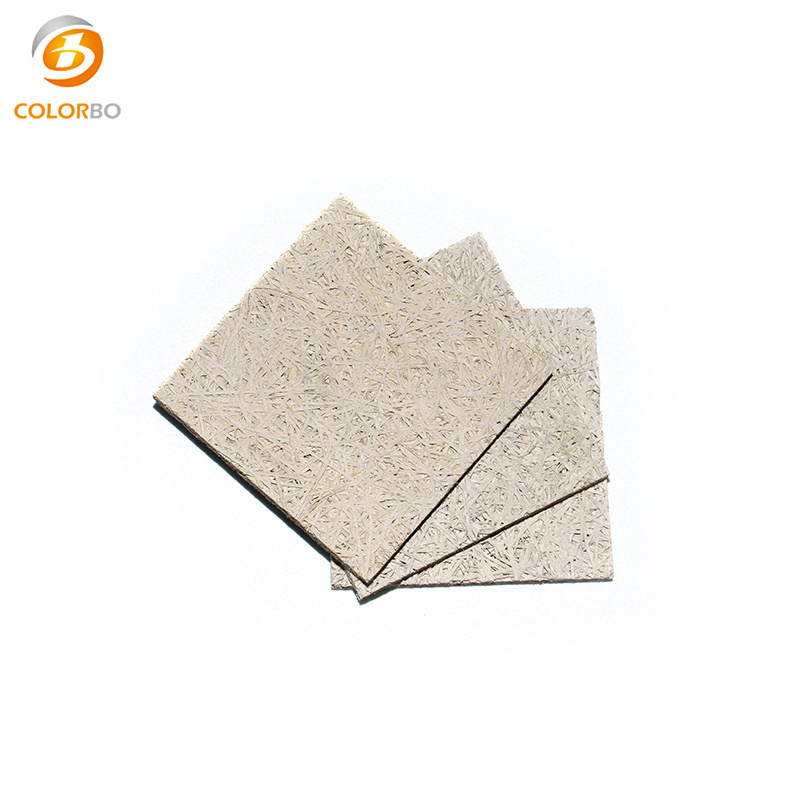 Light Weight Wood Wool Cement Board Acoustic Padded Panels