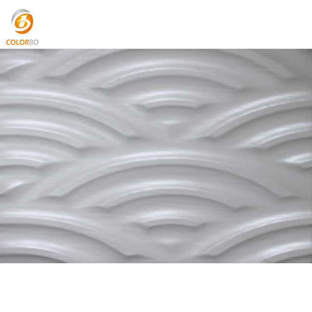 PVC Palace wave panel,MDF wall;3d wall panel design