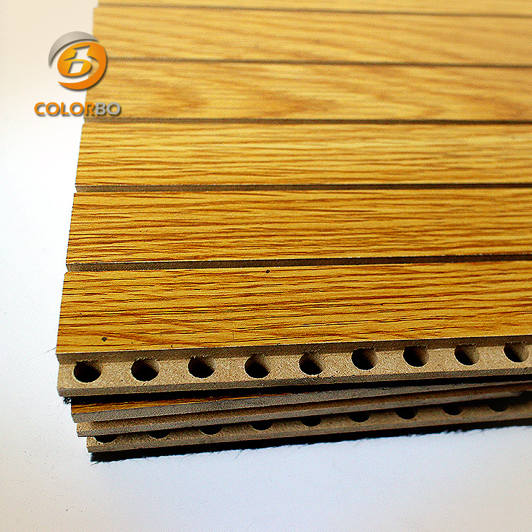 Modern Acoustic Wood Wall Panels Sound Dampening Wooden Timber Diffuser