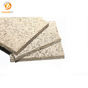 Light Weight Wood Wool Cement Board Acoustic Padded Panels