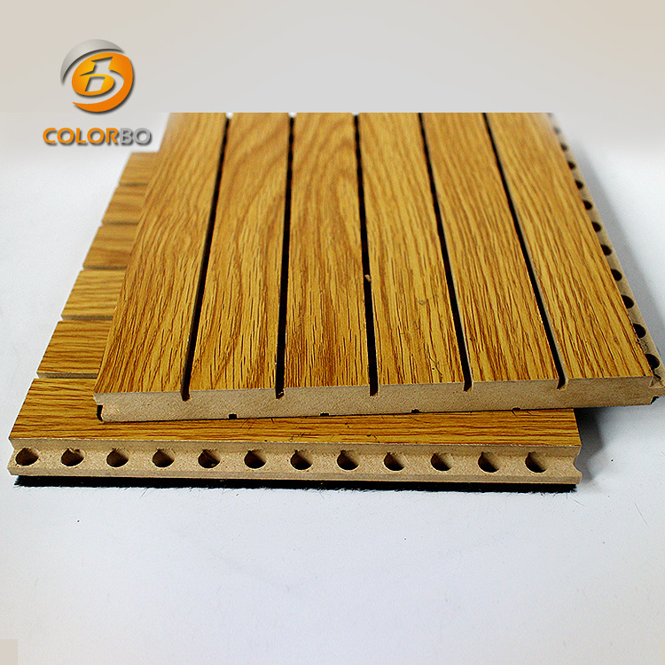 Modern Acoustic Wood Wall Panels Sound Dampening Wooden Timber Diffuser