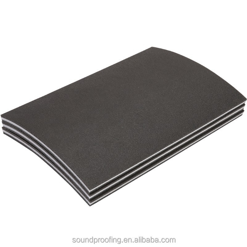 Ground Damping Rubber soundproof sound insulation materials tiles Architectural Design Materials and Floor Mats