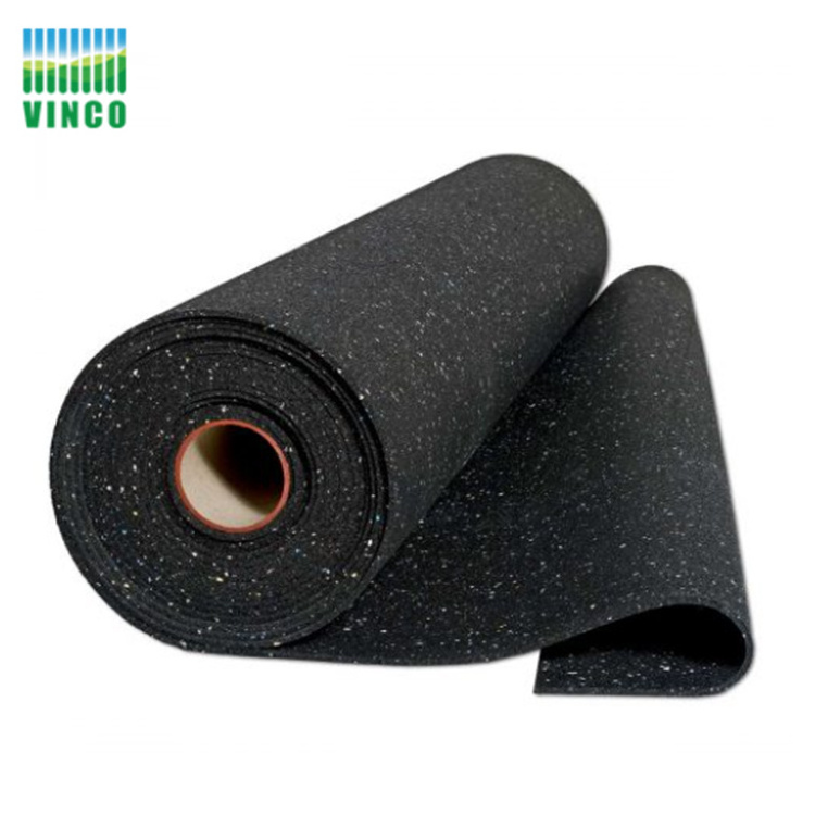 Acoustic mat rubber underlay anti vibration soundproof mat acoustic floor sound proof padding