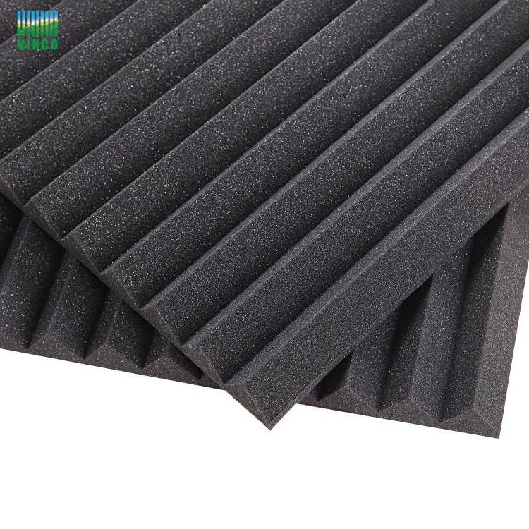 Simple construction type acoustic wall panels and deadening foam acoustic wall tiles soundproofing